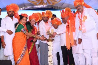 ಮರಾಠ  ಬೃಹತ್ ಸಮಾವೇಶ ಮರಾಠ ಸಮಾಜದ ಬಂಧುಗಳು ಒಂದಾಗಿ : ಸಚಿವ ಲಾಡ್