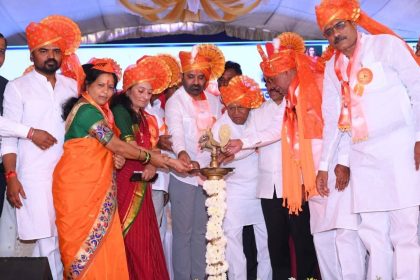 ಮರಾಠ  ಬೃಹತ್ ಸಮಾವೇಶ ಮರಾಠ ಸಮಾಜದ ಬಂಧುಗಳು ಒಂದಾಗಿ : ಸಚಿವ ಲಾಡ್