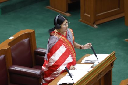 ಶಾಸಕಿ ಕರೆಮ್ಮ ಪ್ರಶ್ನೆೆಗೆ ಶಿಕ್ಷಣ ಸಚಿವ ಮಧು ಬಂಗಾರಪ್ಪ ಭರವಸೆ  ಅಮರಾಪುರ ಕ್ರಾಾಸ್ ಶಾಲೆ ಪ್ರೌೌಢಶಾಲೆಯಾಗಿ ಮೇಲ್ದರ್ಜೆಗೆ