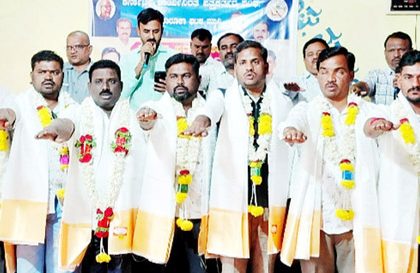 ಪತ್ರಕರ್ತರ ಸಂಘದ ನೂತನ ಪದಾಧಿಕಾರಿಗಳ ಪದಗ್ರಹಣ ನಿಷ್ಠೆ, ಸಾಮಾಜಿಕ ಜವಾಬ್ದಾರಿ ಪತ್ರಕರ್ತರ ಮೂಲ ಮೌಲ್ಯಗಳಾಗಿವೆ – ಗುರುನಾಥ