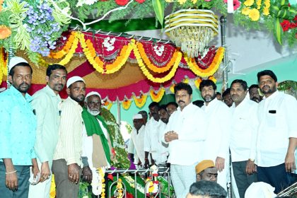 ಯರಗೇರಾ : ಹಜರತ್ ಬಡೇಸಾಹೇಬ್ ಉರುಸ್, ಶಾಸಕ ದದ್ದಲ್ ಭಾಗಿ