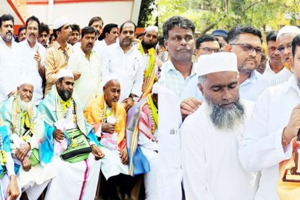 ಉಮ್ರಾ ಯಾತ್ರಾರ್ಥಿಗಳಿಗೆ ಸನ್ಮಾನ ಬೀಳ್ಕೊಡುಗೆ