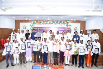 ಕಾರ್ಯನಿರತ ಪತ್ರಕರ್ತರ ಸಂಘದ ಜಿಲ್ಲಾ ಘಟಕದ ಪದಾಧಿಕಾರಿಗಳ ಪದಗ್ರಹಣ  ಸುಳ್ಳು ಸುದ್ದಿಗಳಿಗೆ ಕಡಿವಾಣ ಹಾಕಿ : ಡಾ.ಶರಣಪ್ರಕಾಶ್ ಪಾಟೀಲ್