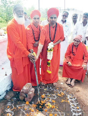 ಗದ್ದುಗೆ ನಿರ್ಮಾಣಕ್ಕೆ ಸಹಕರಿಸಲು ಸಾಮೀಜಿ ಮನವಿ