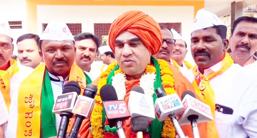 ಮೀಸಲಾತಿ ಹೋರಾಟದಿಂದ ಹಿಂದೆ ಸರಿಯಲ್ಲ : ಕೂಡಲ ಸಂಗಮ ಸ್ವಾಮೀಜಿ