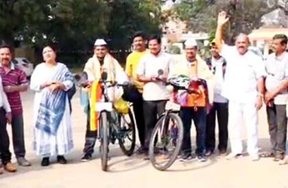 ಸೈಕಲ್ ಮೂಲಕ ಪಂಜಾಬ್‌ಗೆ ಪ್ರಯಾಣ ಸಾಹಸ ಕಾರ್ಯ – ಹೇಮಲತಾ