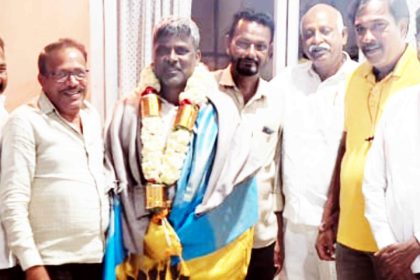 ವಕೀಲರ ಸಂಘದ ಉಪಾಧ್ಯಕ್ಷ ರಾಯಪ್ಪ ವಿಶ್ವನಾಥಗೆ ಸನ್ಮಾನ