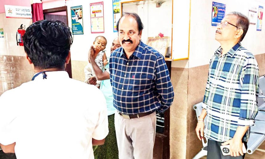 ಆರು ತಿಂಗಳಿಗೊಮ್ಮೆ ಬಿಪಿ, ಶುಗರ್ ಪರೀಕ್ಷಿಸಿಕೊಳ್ಳಿ : ಡಿಎಚ್‌ಓ