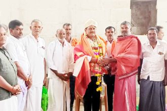 ವಿಶ್ವಕರ್ಮ ಸಮಾಜದ ನೂತನ ಜಿಲ್ಲಾಧ್ಯಕ್ಷ ಮೌನೇಶ ಅವರಿಗೆ ಸನ್ಮಾನ