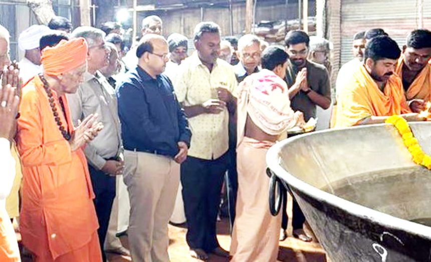 ಗವಿಮಠದ ಜಾತ್ರೆ ವಿಧ್ಯುಕ್ತ ಚಾಲನೆ