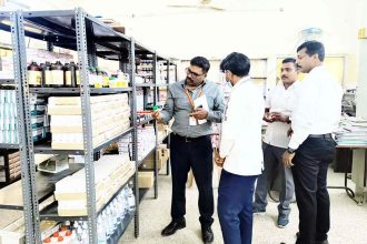 ಗ್ರಾಪಂ ಕಚೇರಿ, ಆಸ್ಪತ್ರೆಗೆ ಲೋಕಾಯುಕ್ತರ ದಿಢೀರ್ ಭೇಟಿ ದಾಖಲೆ ಪರಿಶೀಲನೆ