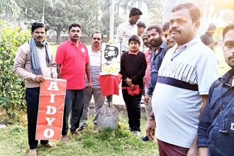 ನೇತಾಜಿ ಜನ್ಮ ದಿನಾಚರಿಸಿದ ವಾಯು ವಿಹಾರಿಗಳು