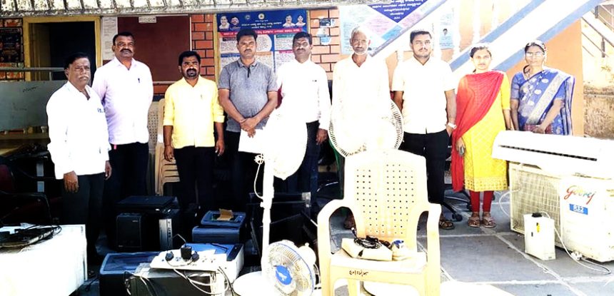 ಬಾಡಿಗೆ ಹಣ ನೀಡದ ಸಮಾಜ ಕಲ್ಯಾಣ ಇಲಾಖೆ ಕಚೇರಿ ಜಪ್ತಿ