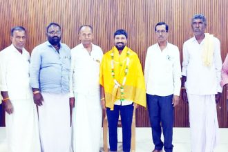 ನೂತನ ಪ್ರಧಾನ ಕಾರ್ಯದರ್ಶಿ ಶಿವಗ್ಯಾನಪ್ಪರಿಗೆ ಸನ್ಮಾನ