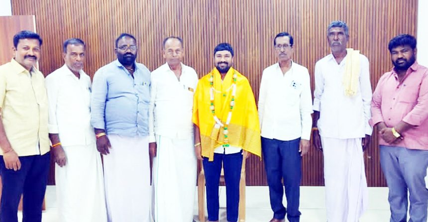 ನೂತನ ಪ್ರಧಾನ ಕಾರ್ಯದರ್ಶಿ ಶಿವಗ್ಯಾನಪ್ಪರಿಗೆ ಸನ್ಮಾನ