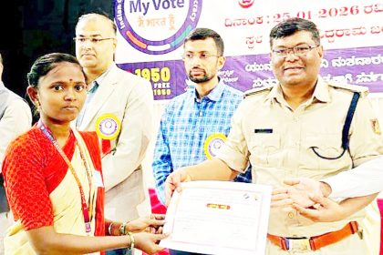 ಪ್ರಬಂಧ ಸ್ಪರ್ಧೆ, ಶಾರದಾ ಬಿಎಡ್ ಕಾಲೇಜಿನ ಪದ್ಮಾಾವತಿ ದ್ವಿತೀಯ ಸ್ಥಾನ