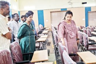 ಜಿಲ್ಲಾಧಿಕಾರಿಗಳಿಂದ ಪ್ರಬುದ್ಧ ಅಕಾಡೆಮಿ ಕೇಂದ್ರ ಪರಿಶೀಲನೆ