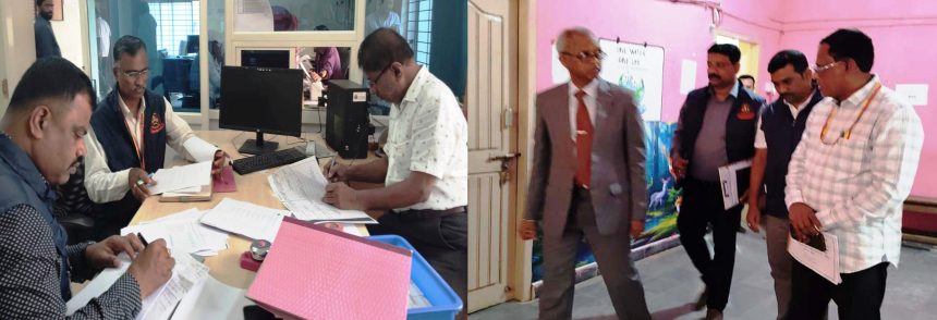 ಲಿಂಗಸೂಗೂರು ಕಚೇರಿಗಳಿಗೆ ಲೋಕಾಯುಕ್ತರ ದಿಢೀರ್ ಭೇಟಿ,  ತಬ್ಬಿಬ್ಬಾದ ಅಧಿಕಾರಿಗಳು