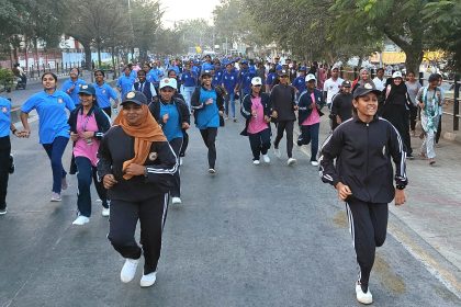 ಯುವ ದಿನ-ಸ್ವಚ್ಛತಾ ಓಟಕ್ಕೆ ಅಭೂತ ಪೂರ್ವ ಬೆಂಬಲ * ಗಮನ ಸೆಳೆದ ಜಿಲ್ಲಾ ಉತ್ಸವದ ದ್ರೋಣ್ ದೃಶ್ಯ ಉತ್ಸಾಹ ಹುಮ್ಮಸ್ಸು ಇಮ್ಮಡಿಗೊಳಿಸಿದ ಓಟ