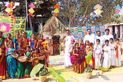 ಲಿಟಲ್ ಏಂಜೆಲ್ಸ್ ಮಕ್ಕಳಿಂದ ಸಂಕ್ರಾಾಂತಿ ‘ಶಾಲೆಗಳಲ್ಲಿ ಸಾಂಸ್ಕೃತಿಕ ವಾತಾವರಣ ನಿರ್ಮಿಸಿ’