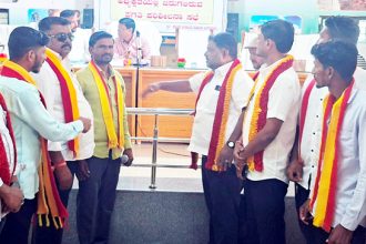 ಪೈದೊಡ್ಡಿ ಸಮರ್ಪಕ ಕುಡಿವ ನೀರು ಪೂರೈಕೆಗೆ ಗ್ರಾಮಸ್ಥರು ಕರವೇ ಆಗ್ರಹ