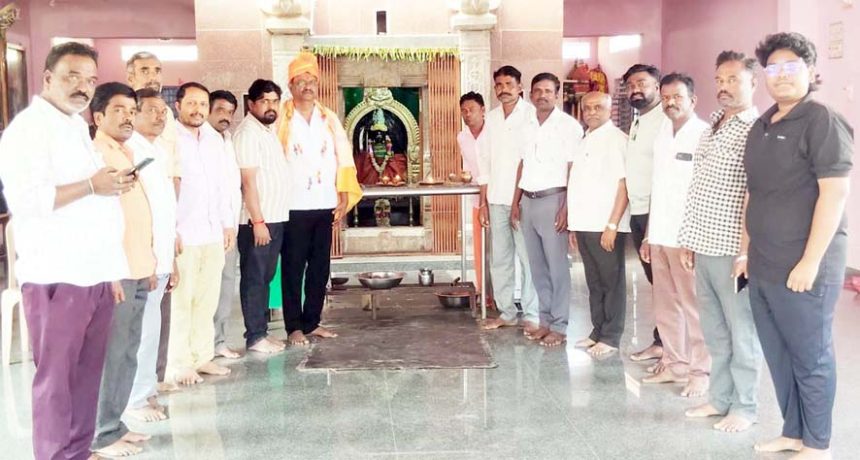 ವಿಶ್ವಕರ್ಮ ಸಮಾಜದ ರಾಯಚೂರು ಜಿಲ್ಲಾಧ್ಯಕ್ಷರಿಗೆ ಸನ್ಮಾನ