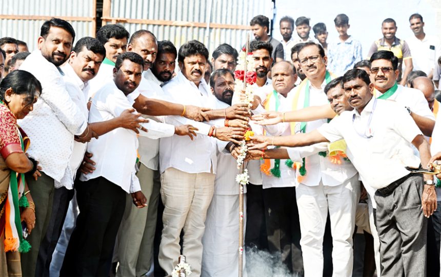 ಶಾಸಕರಿಂದ ಗ್ರಾಮ ಸಂಚಾರ, ಭೂಮಿ ಪೂಜೆ ಮೂಲಭೂತ ಸೌಲಭ್ಯ ಒದಗಿಸುವುದೆ ನನ್ನ ಗುರಿ – ದದ್ದಲ್