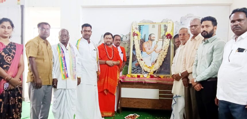 ಜಿಲ್ಲಾಡಳಿತದಿಂದ ಅಮರಶಿಲ್ಪಿ ಜಕಣಾಚಾರಿ ಸಂಸ್ಮರಣಾ ದಿನಾಚರಣೆಯಲ್ಲಿ ಶಾಸಕ ಚನ್ನಾರೆಡ್ಡಿ ಪಾಟೀಲ್ ತುನ್ನೂರ ನಾಡಿನ ಶಿಲ್ಪಕಲಾ ಸಂಸ್ಕೃತಿ ಶ್ರೀಮಂತಗೊಳಿಸಿದವರು ಜಕಣಾಚಾರಿ