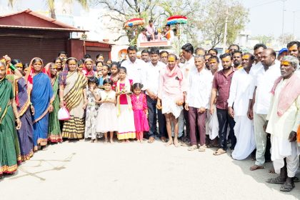 ಶಿವನ ಶಿಲಾಮೂರ್ತಿ ಮೆರವಣಿಗೆ