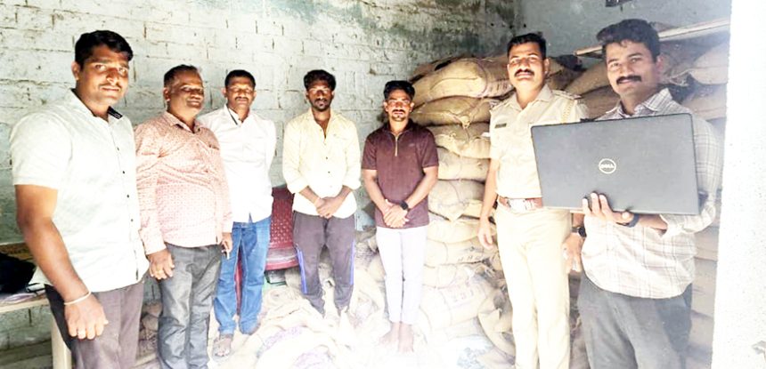 ಅಕ್ರಮ ಪಡಿತರ ವಶಕ್ಕೆ ; ಪ್ರಕರಣಗಳ ದಾಖಲು