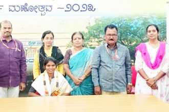 ಚೆಸ್ ಸ್ಪರ್ಧೆಗೆ ವಿಜಯಲಕ್ಷಿ ್ಮೀ ಆಯ್ಕೆ : ಸನ್ಮಾನ