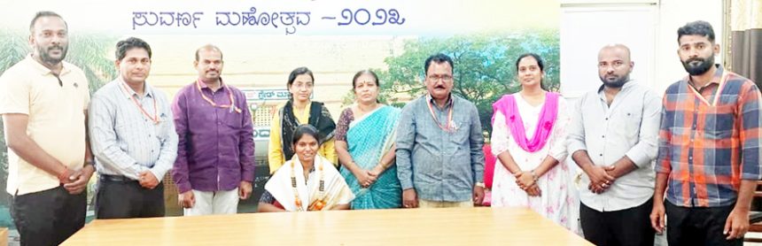 ಚೆಸ್ ಸ್ಪರ್ಧೆಗೆ ವಿಜಯಲಕ್ಷಿ ್ಮೀ ಆಯ್ಕೆ : ಸನ್ಮಾನ