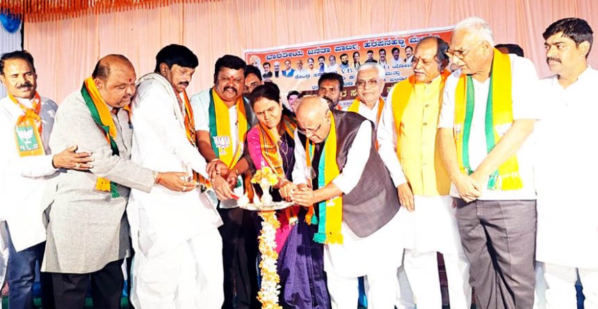 ವಿ ಬಿ ಜಿ ರಾಮ್ ಜಿ ಯೋಜನೆಯ ಜನ ಜಾಗೃತಿ ಹಾಗೂ ಬಿಜೆಪಿ ಸಂಘಟನಾ ಸಭೆ 2028ಕ್ಕೆ ರಾಜ್ಯದಲ್ಲಿ ಬಿಜೆಪಿ ಅಧಿಕಾರ ಖಚಿತ : ಜಿಎಂ ಸಿದ್ದೇಶ್ವರ್