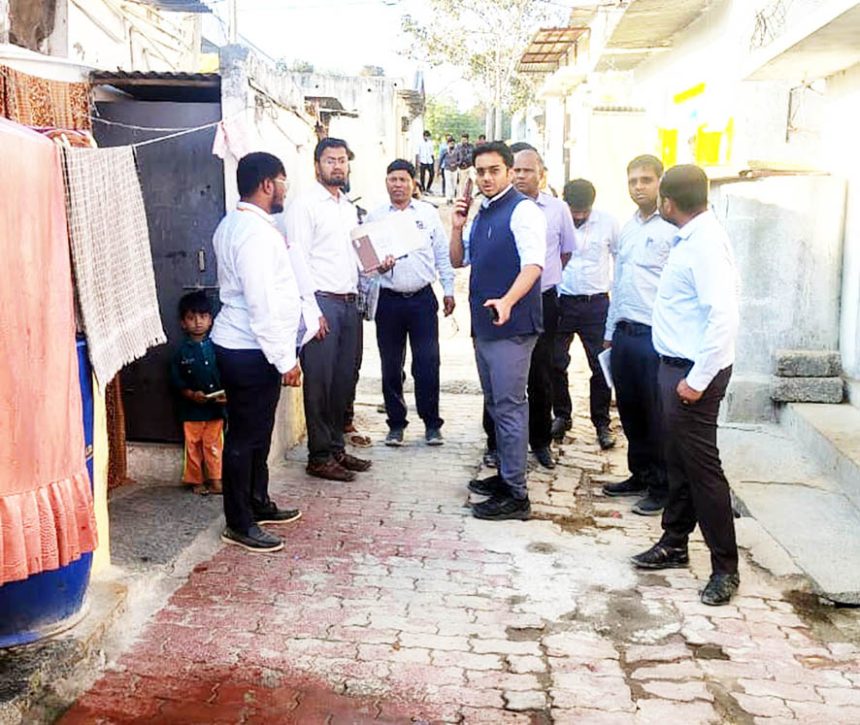 ಆಯುಕ್ತರಿಂದ ವಿವಿಧ ಅಭಿವೃದ್ಧಿ ಕಾಮಗಾರಿಗಳ ಪರಿಶೀಲನೆ