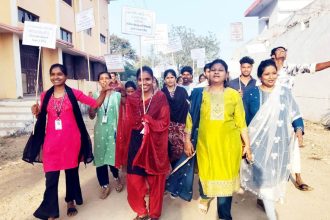 ಹೆಚ್‌ಐವಿ ಏಡ್‌ಸ್‌ ಹಾಗೂ ರಕ್ತದಾನದ ಜಾಥಾ ಮೂಲಕ ಜಾಗೃತಿ