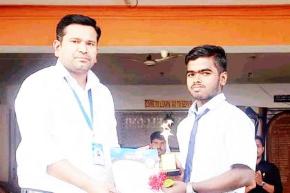 ಜವಾಹರ ನವೋದಯ ವಿದ್ಯಾರ್ಥಿ ಪ್ರಜ್ವಲ್ ರಾಜ್ಯಕ್ಕೆ ಪ್ರಥಮ