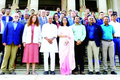 ಬ್ರೆಜಿಲ್ ನಿಯೋಗದೊಂದಿಗೆ ಮಹತ್ವದ ದ್ವಿಪಕ್ಷೀಯ ಸಭೆಯಲ್ಲಿ ಸಚಿವ ಎನ್.ಎಸ್.ಭೋಸರಾಜು ಅಭಿಮತ ಕ್ವಾಾಂಟಮ್ ತಂತ್ರಜ್ಞಾನದ ಅಭಿವೃದ್ದಿಗೆ ಬ್ರಿಕ್‌ಸ್‌ ಸಹಕಾರ ಅಗತ್ಯ