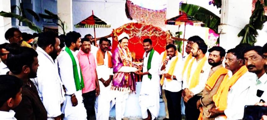 ಸಿರವಾರ : ಮ್ಯಾಗಳಮಠಕ್ಕೆ ಮಾಜಿ ಶಾಸಕ ಭೇಟಿ