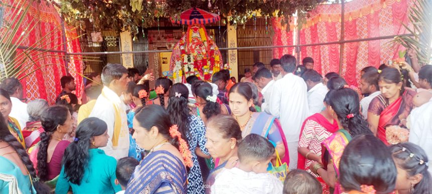 ಕವಿತಾಳ ; ದ್ಯಾವಮ್ಮ ದೇವಿ ಜಾತ್ರೆ ಅದ್ಧೂರಿ