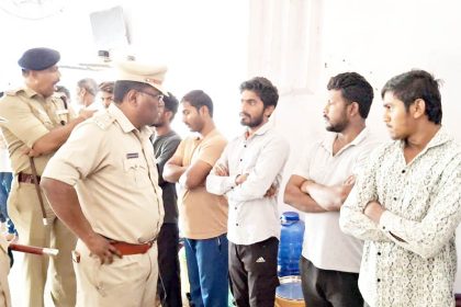 ಕಾರಾಗೃಹಕ್ಕೆ ಎಸ್‌ಪಿ ಭೇಟಿ; ಕಾನೂನು ಬಾಹಿರ ಕೆಲಸ ಮಾಡದಂತೆ ತಾಕೀತು